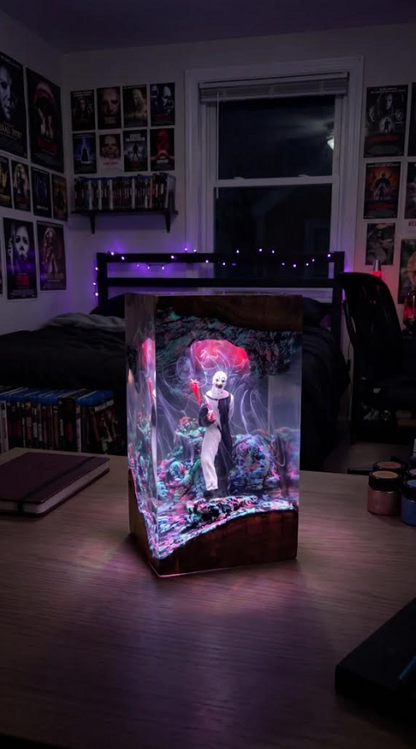 HorrorGlow Resin Lamps